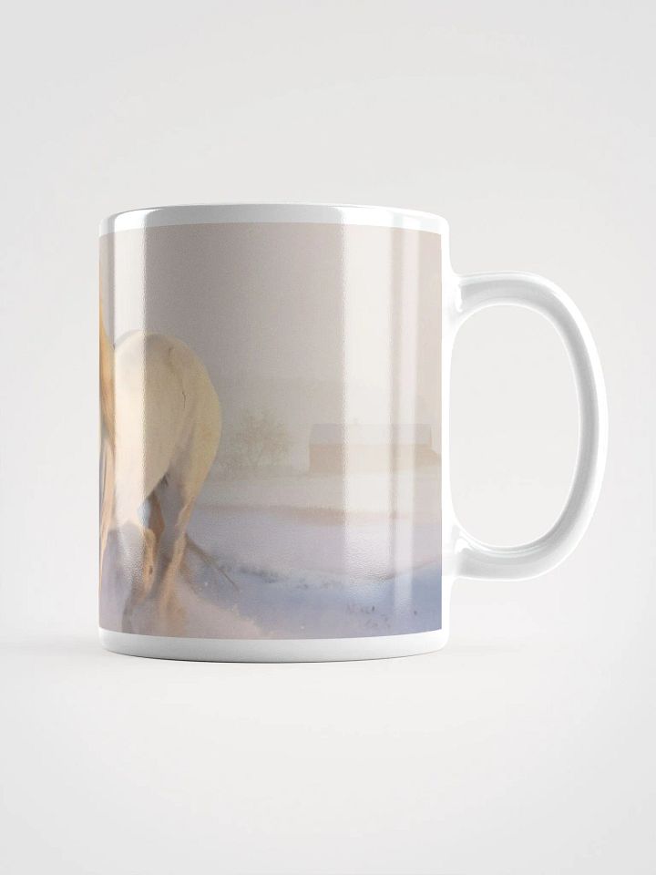 White Glossy Coffee mug product image (2)