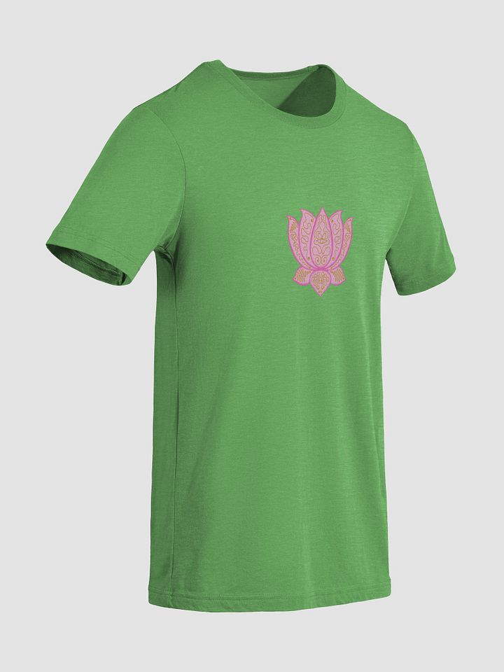 Golden Lotus Eye Triblend T-Shirt product image (1)