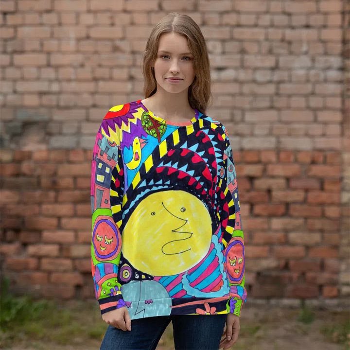 Abstract Dream Fantasy Unisex Sweatshirt product image (2)