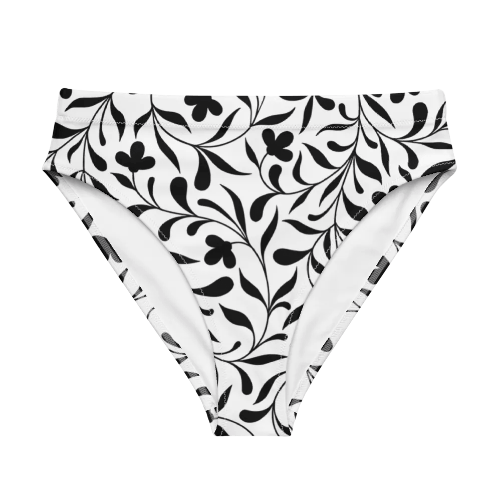 Ethereal Garden Recycled High-Waisted Bikini Bottoms product image (1)