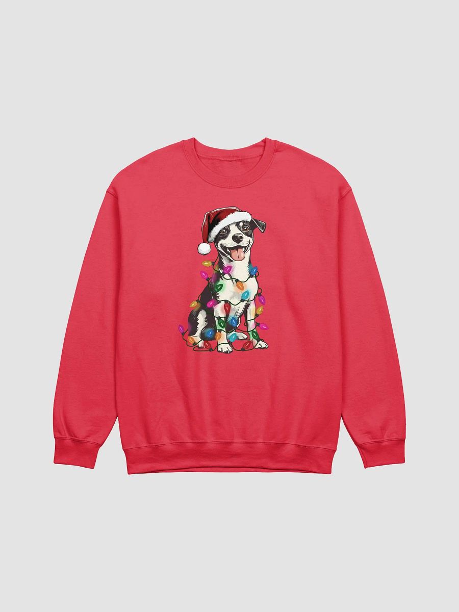 Funny Jack Russell Terrier(Black & White JRT) Christmas Sweatshirt product image (22)