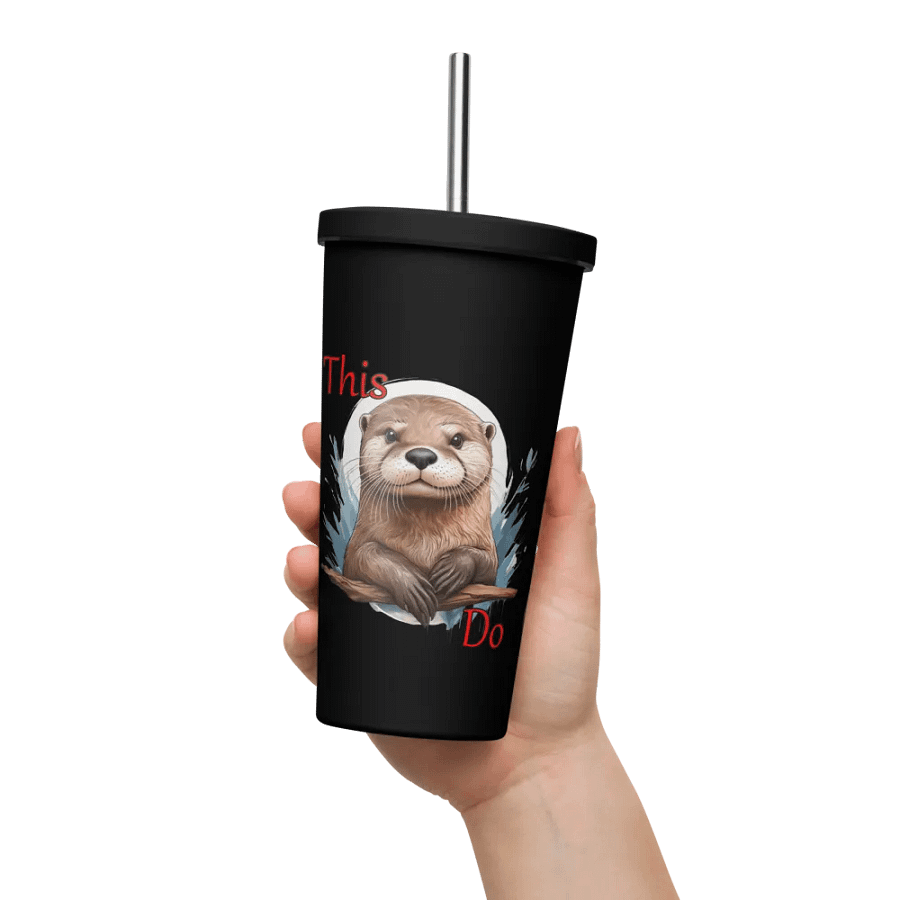 This Otter Do - Insulated Tumbler with a Straw product image (11)