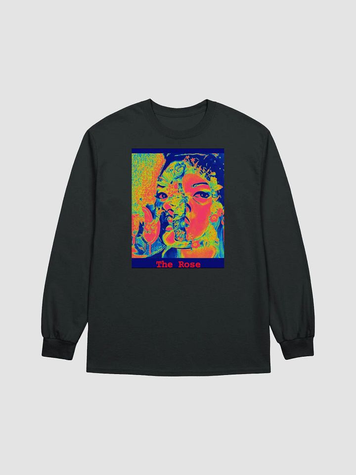 The Rose Multi-Color Black Long Sleeve product image (1)