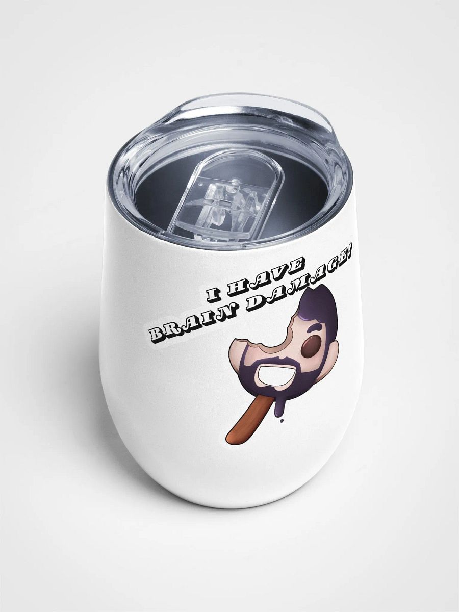 Quirky 'Brain Damage' Wine Tumbler product image (4)