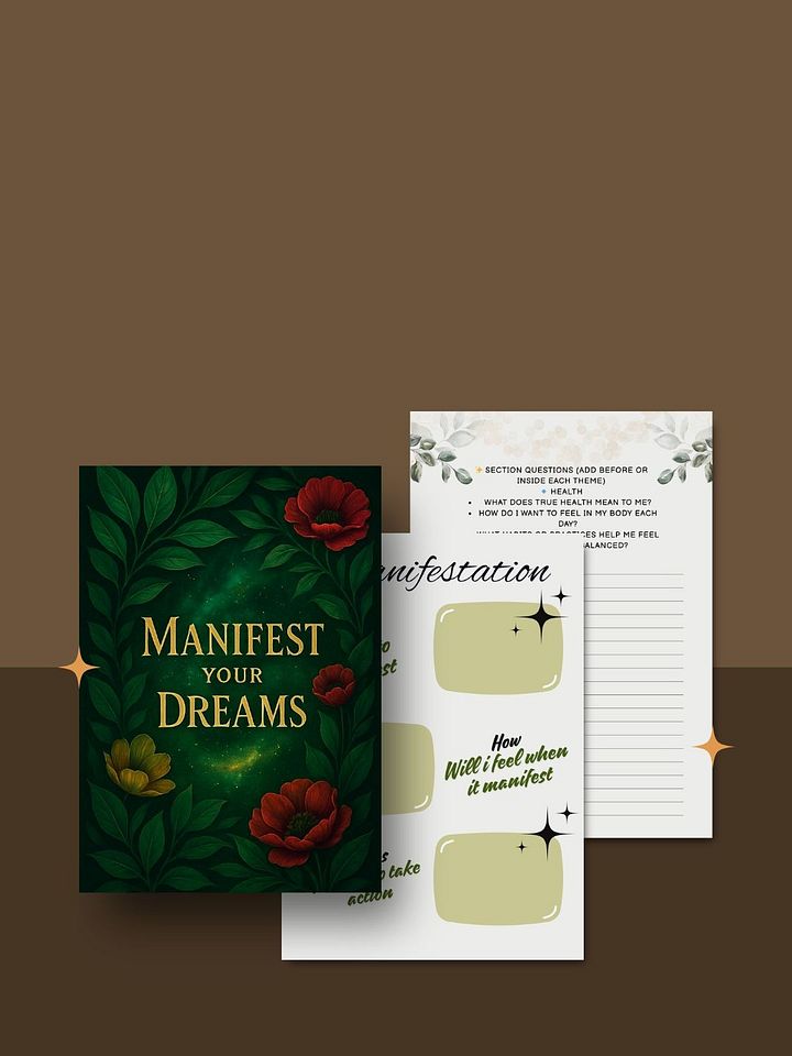 New Manifest Your Dreams Guided Manifestation & Gratitude Journal product image (2)