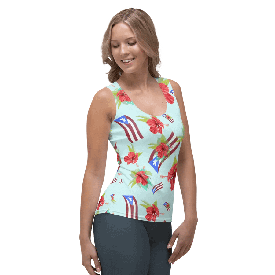 Puerto Rican Pride Women's Tank Top product image (6)