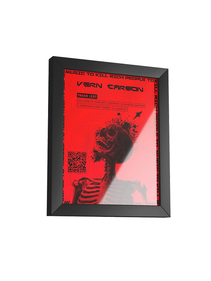 Music To Kill Rich People To - Framed Poster product image (2)