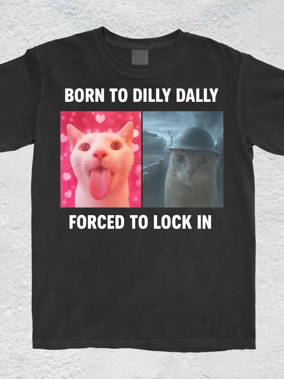 Born To Dilly Dally Forced To Lock In Shirt product image (1)