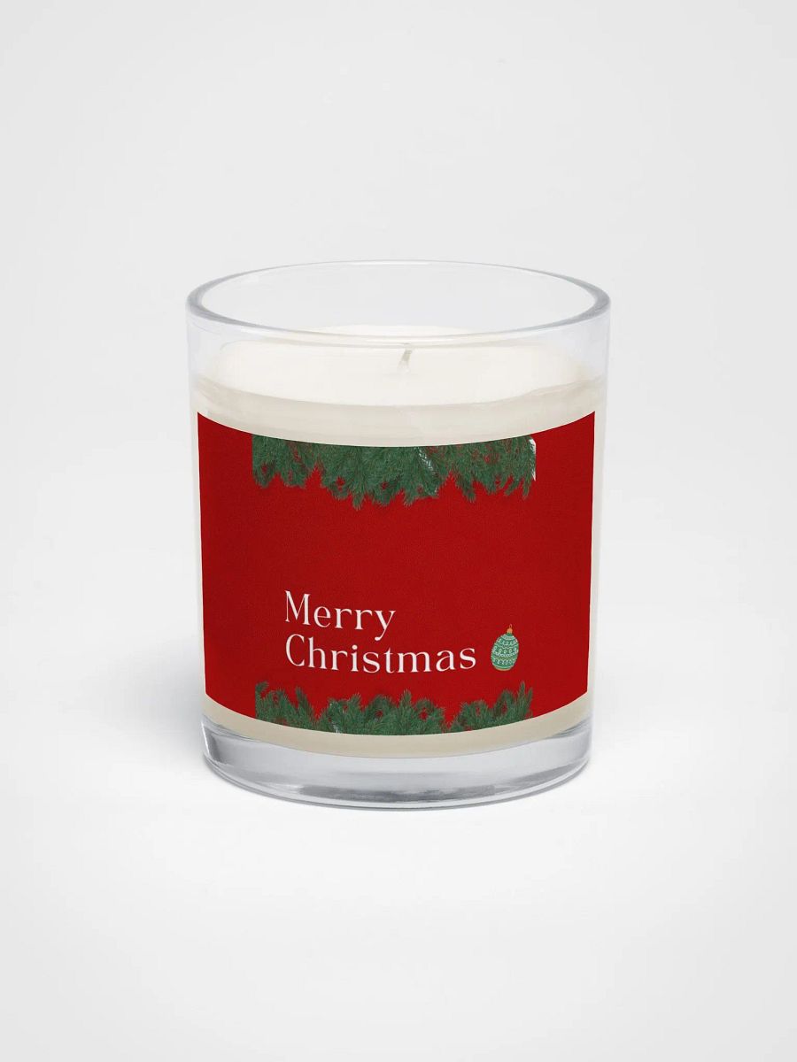 Merry Christmas Scented Soy Wax Candle product image (1)