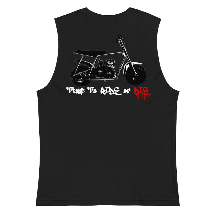 Retro Mini Bike Muscle Tank product image (2)