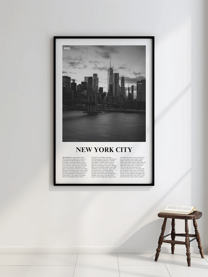 New York City 02 Newspaper Poster product image (2)