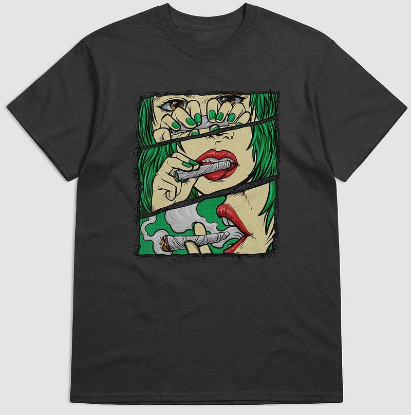 'Weed Art' Parody -T-Shirt