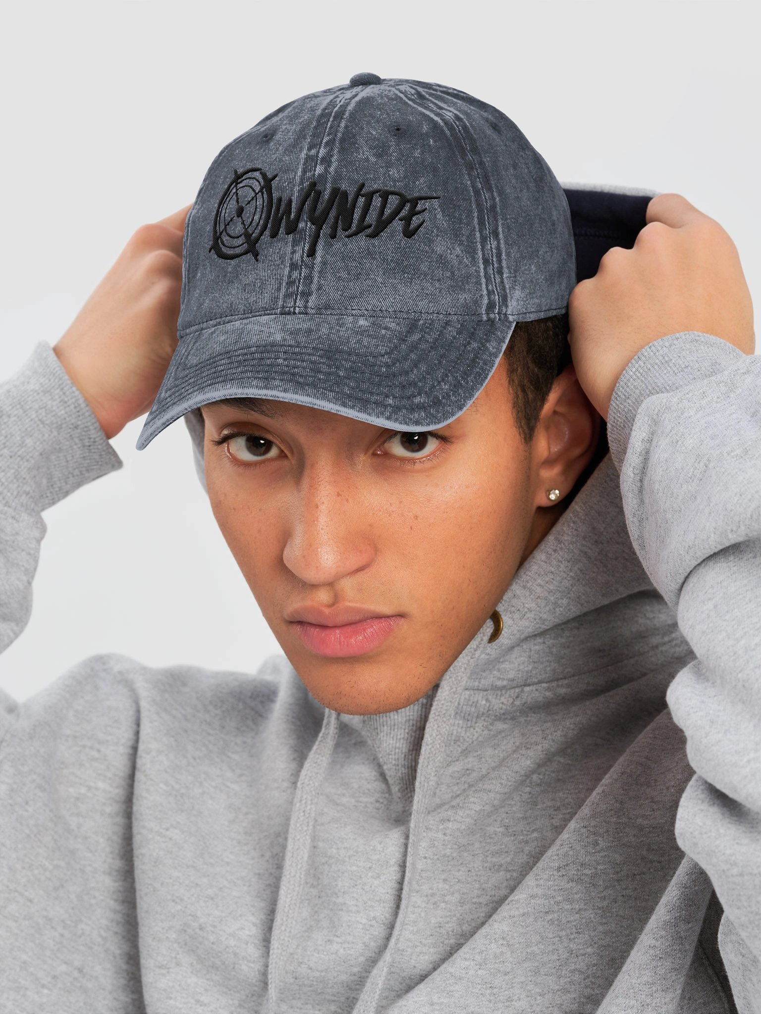 Represent Series Vintage Dad Hat - Qwynide - BlkOut product image (18)