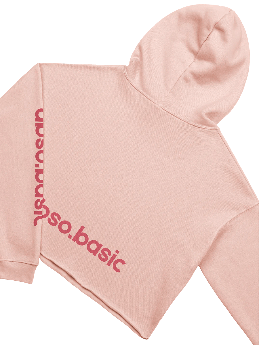 Rotten Apple Graffiti Crop Hoodie product image (24)