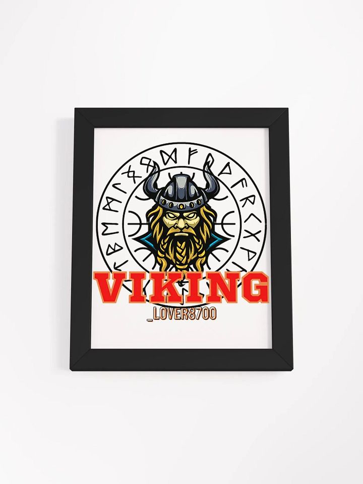 Viking Warrior Framed Matte Poster product image (11)