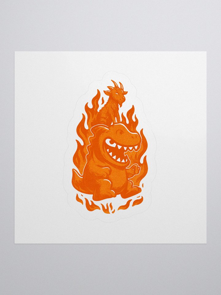 Tiny Diny Kiss Sticker TCB SFC product image (1)