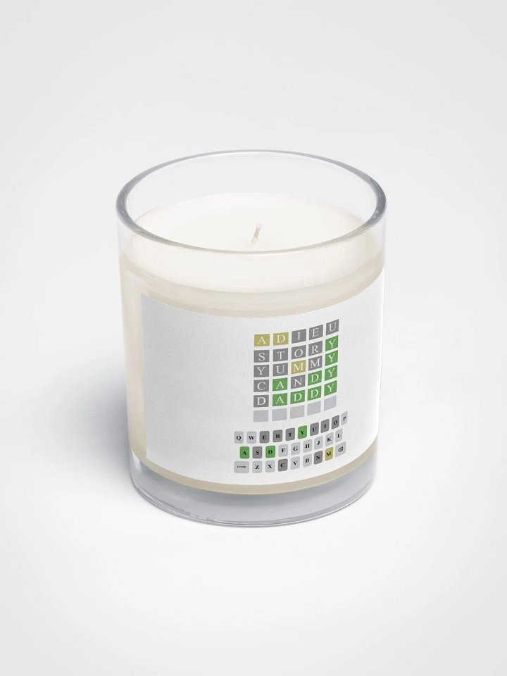 Wordle Candle product image (2)