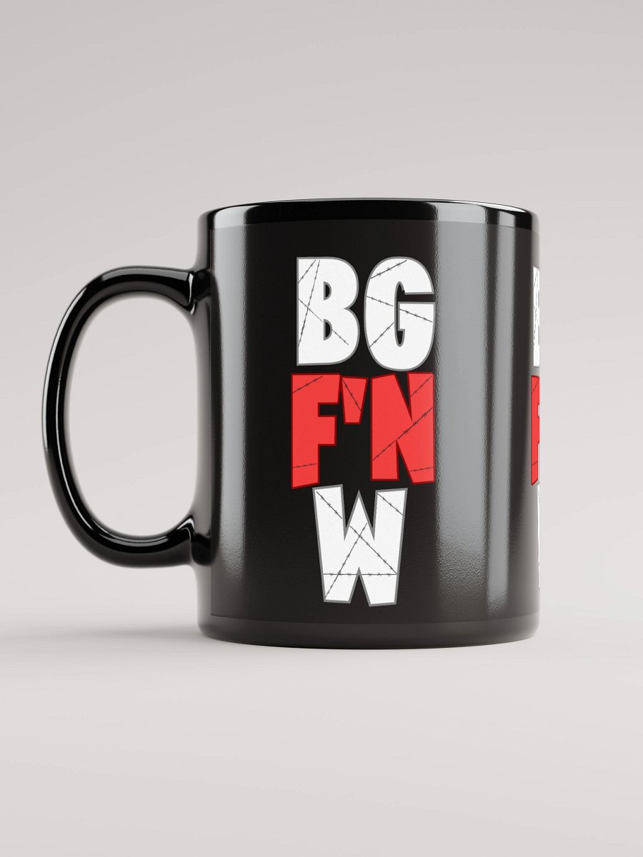 Red FN Black Glossy Mug product image (12)
