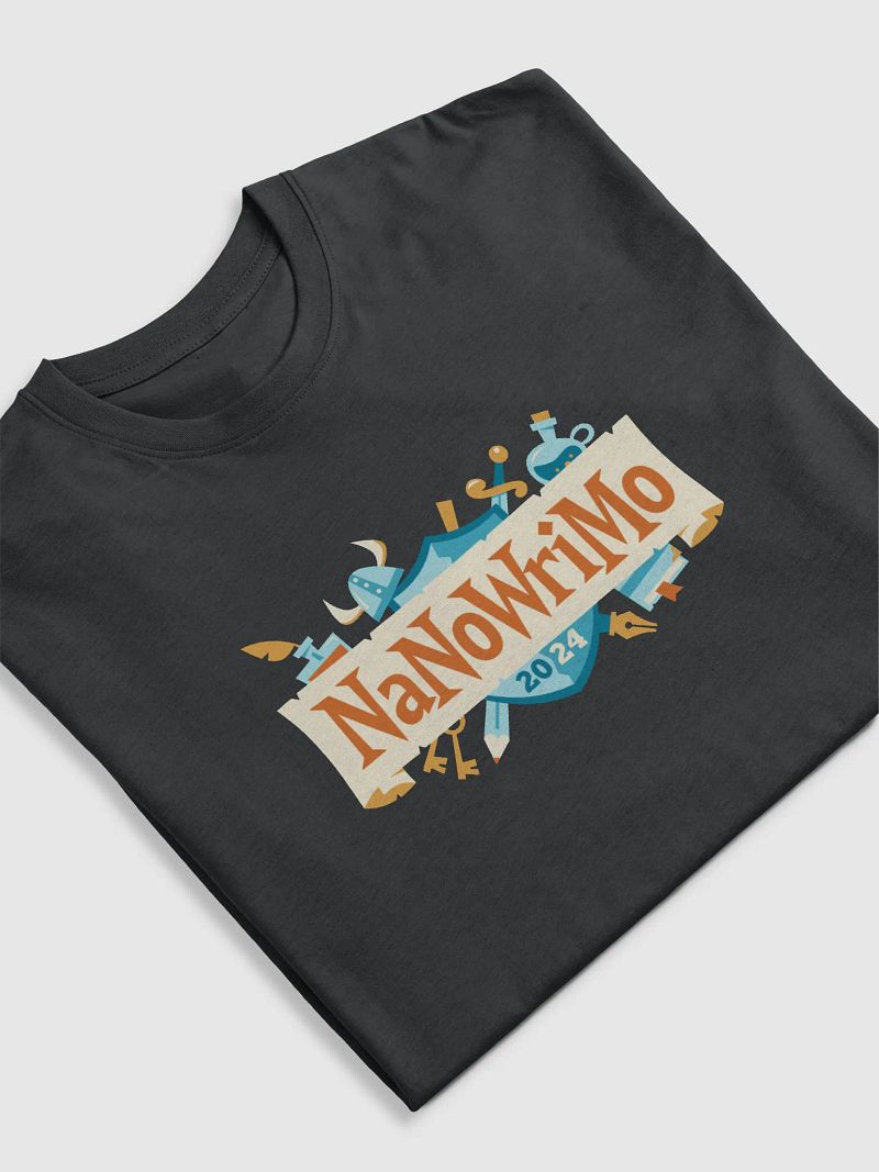 NaNoWriMo 2024 Official T-Shirt - Go Big Heavyweight Crew Neck