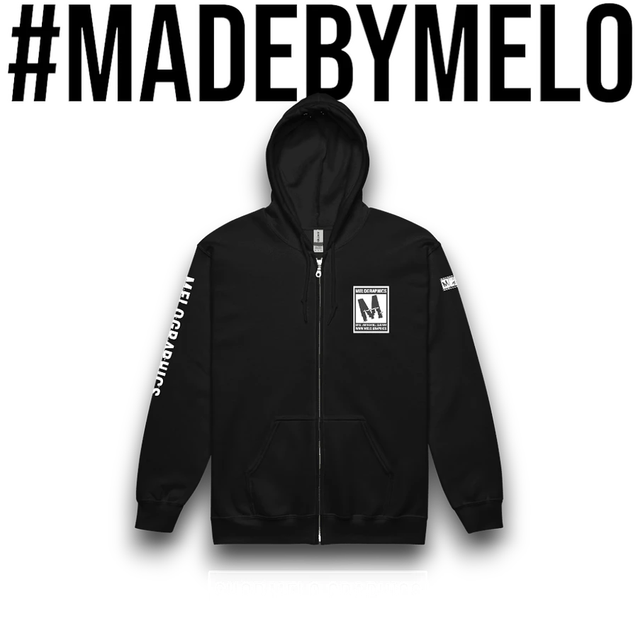 MELOGRAPHICS - Classic Zip Hoodie | #MadeByMELO product image (8)