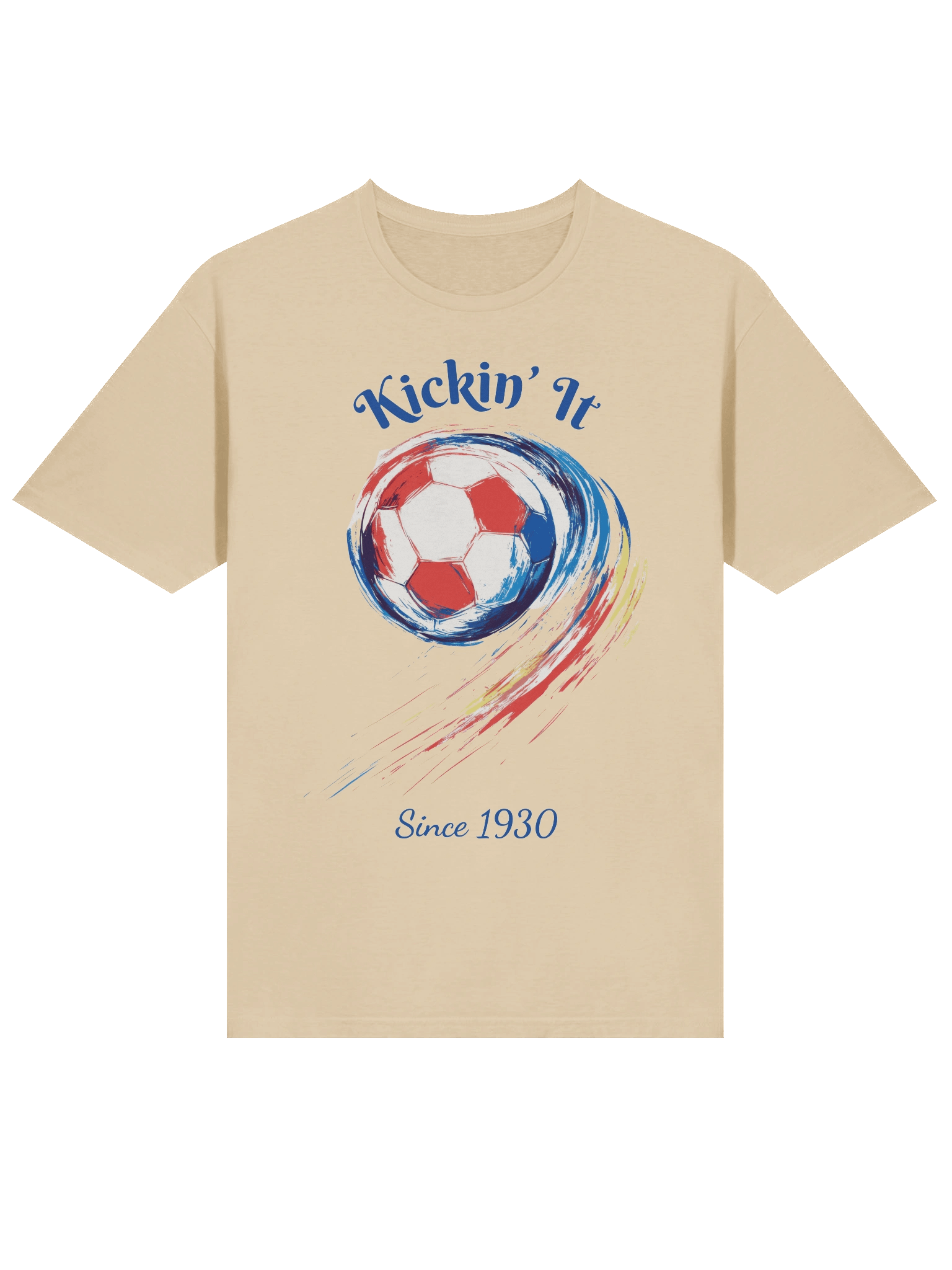 Dynamic Soccer Ball Art Unisex T-Shirt product image (4)