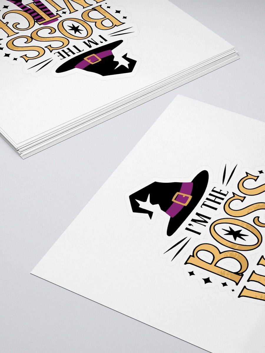 Boss Witch Sticker Set product image (4)