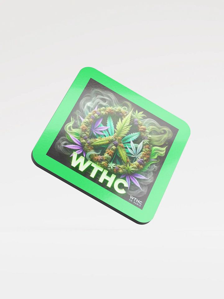 Da Canna-Peace Glossed Coaster product image (1)