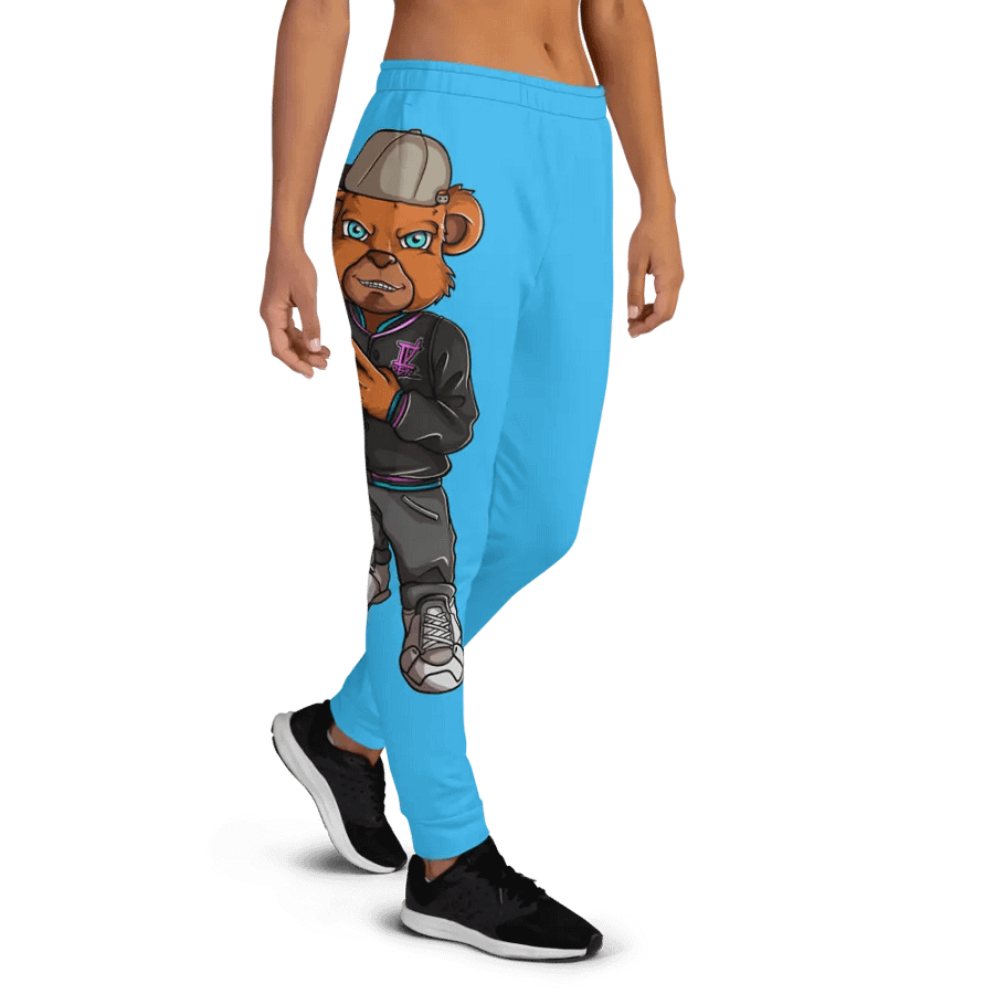 Standing Bear Light Blue Joggers product image (1)
