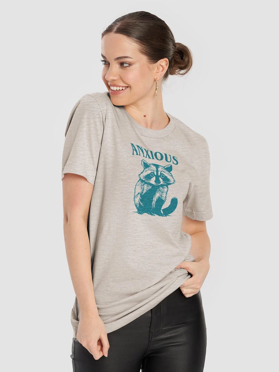 Anxious Raccoon T-Shirt product image (8)