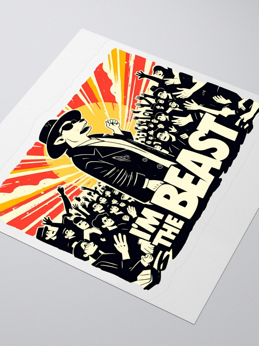 Mysterious Beast Sticker | 'I'M THE BEAST' product image (7)