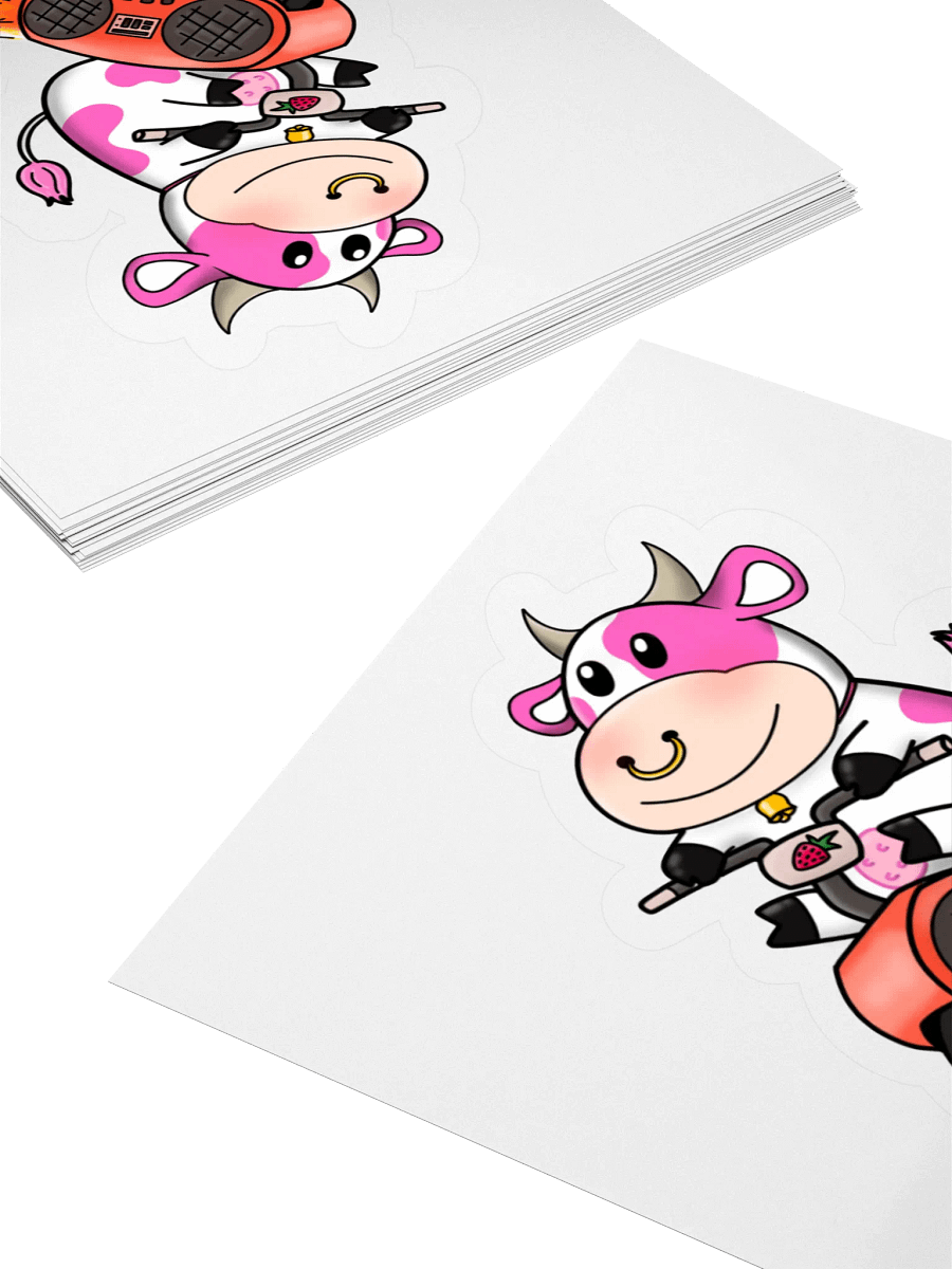 MinMin Meadows Cow Sticker product image (10)