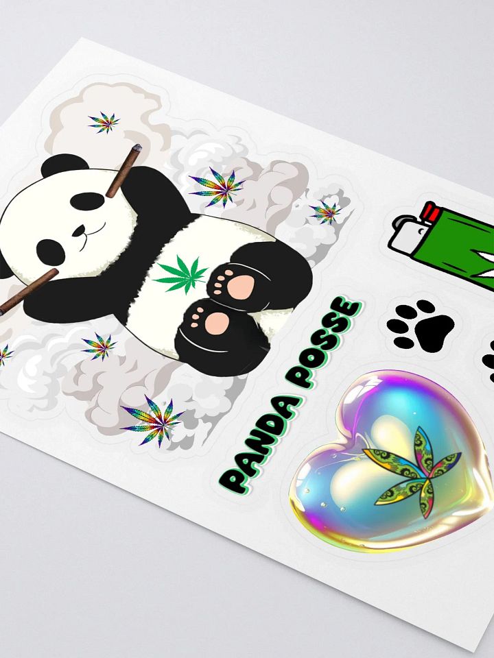 Chief Panda +5 Sticker Set product image (2)