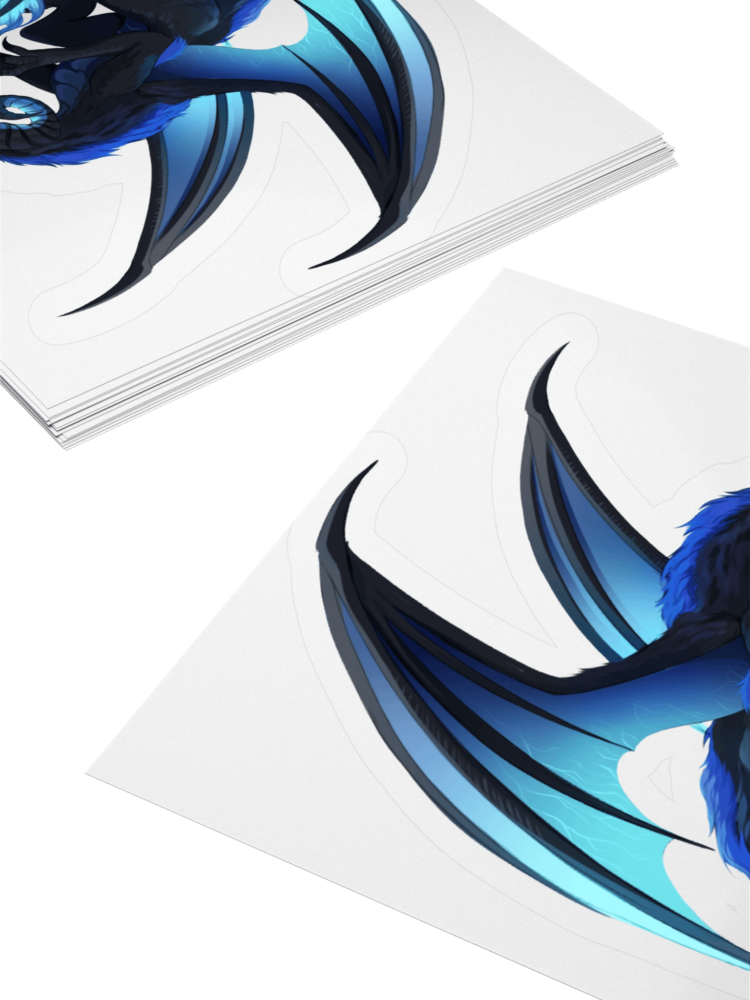 Aqwamog Dragon Sticker product image (10)