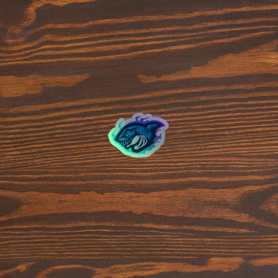 Col20 Shark Holographic Sticker product image (3)