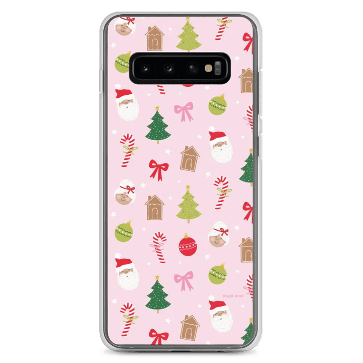 Festive Christmas Pattern Clear Case for Samsung product image (7)