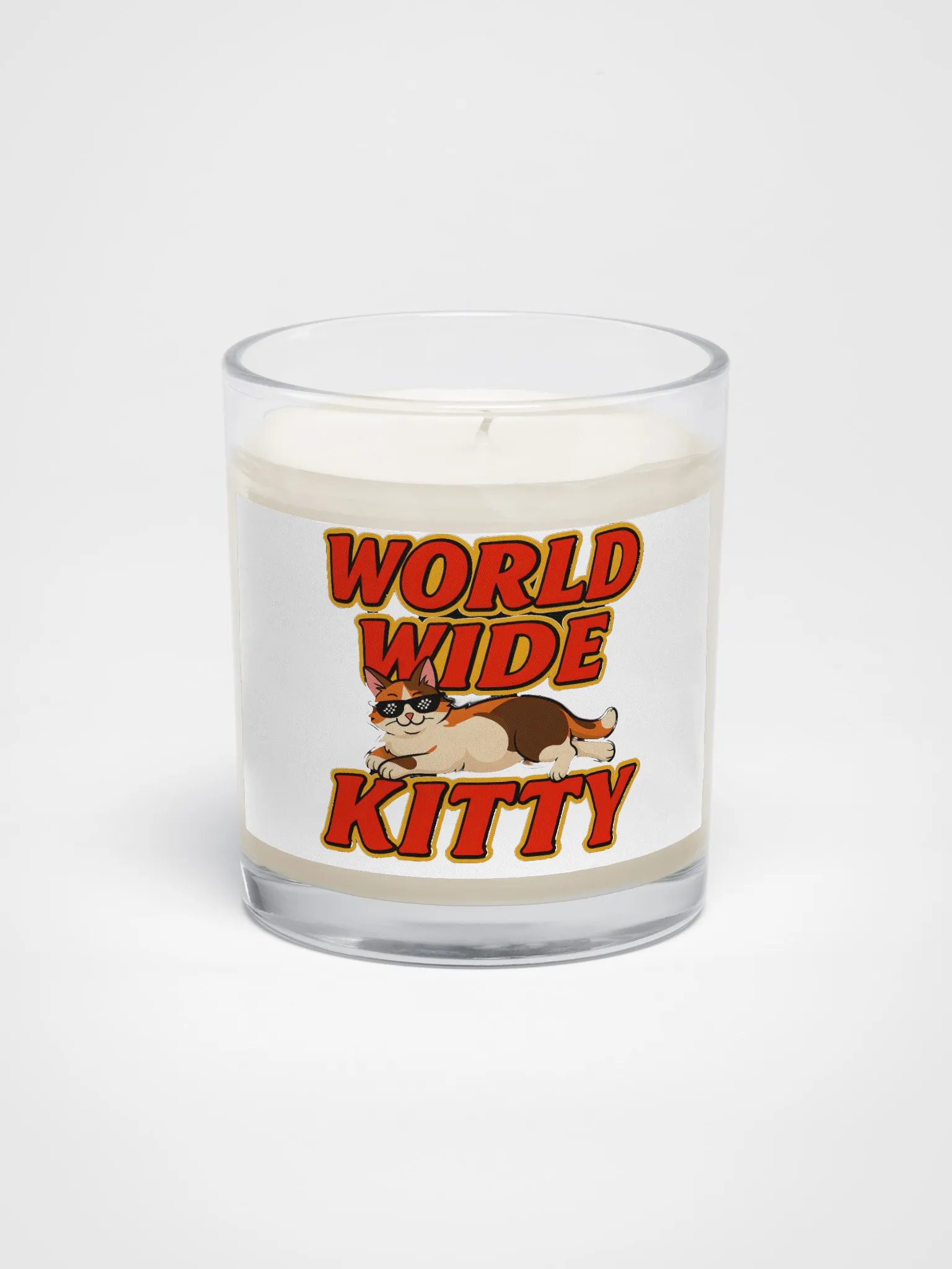 'WORLD WIDE KITTY Soy Wax Candle product image (1)