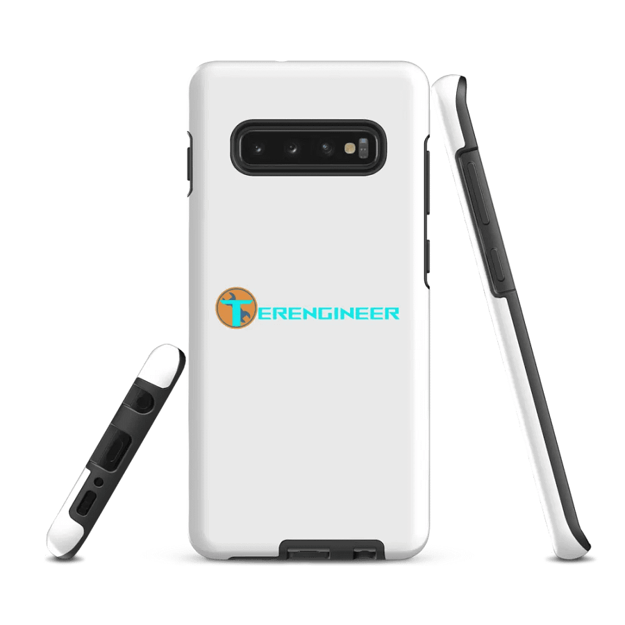 Terengineer Font Tough Samsung Case (White) product image (1)