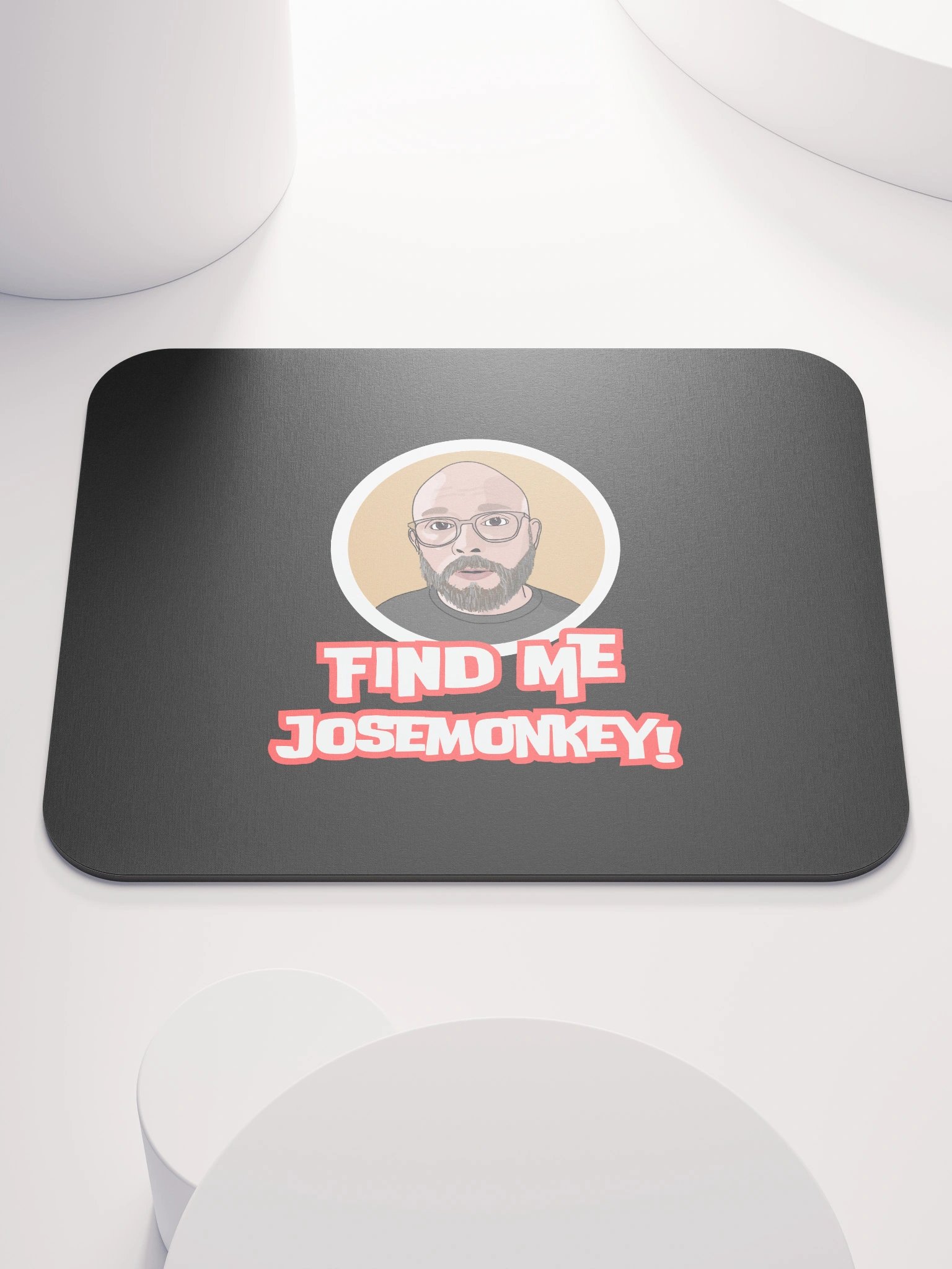 Find me, josemonkey! Mouse Pad product image (1)