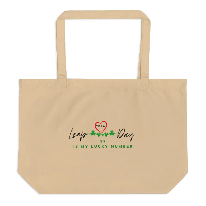 SPECIAL EDITION - Team Leap Day Tote Bag - LUCKY NUMBER product image (2)