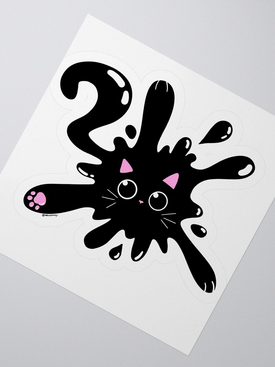 Splat Cat #2 Sticker product image (6)
