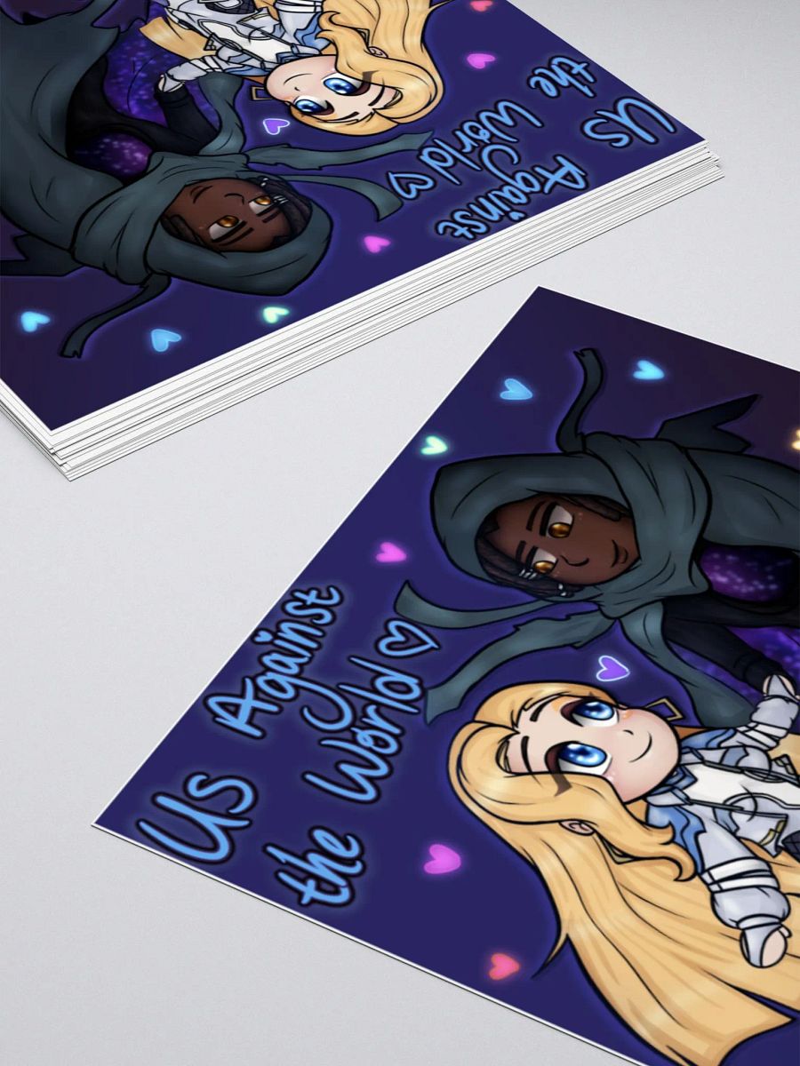 Us Against the World - Sticker 1 product image (8)