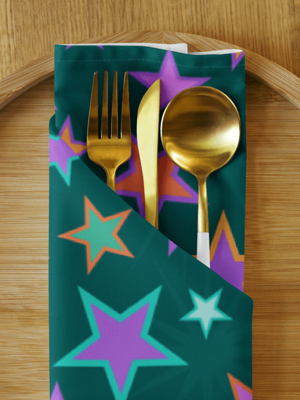Set of Star-of-the-Party, Party Time! Cloth Napkins product image (1)