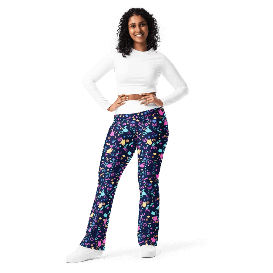 Arcade vibes flare leggings product image (1)