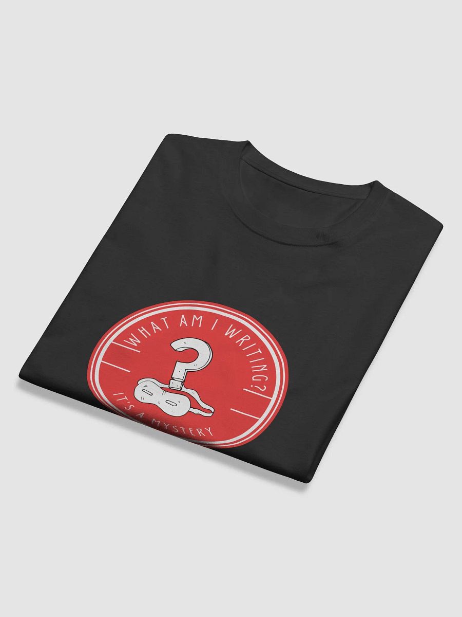 What am I Writing? It's a Mystery - Black Long Sleeve Shirt product image (6)