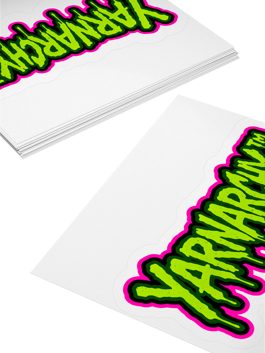 Yarnarchy™ Sticker – Feral Fiber Edition product image (4)