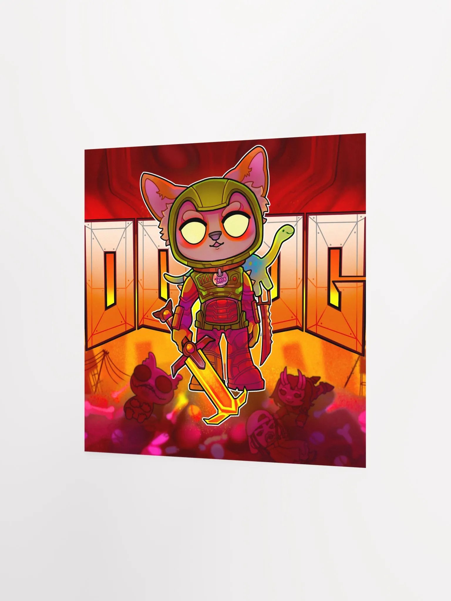 DOOG UNFRAMED SQUARE POSTER product image (2)