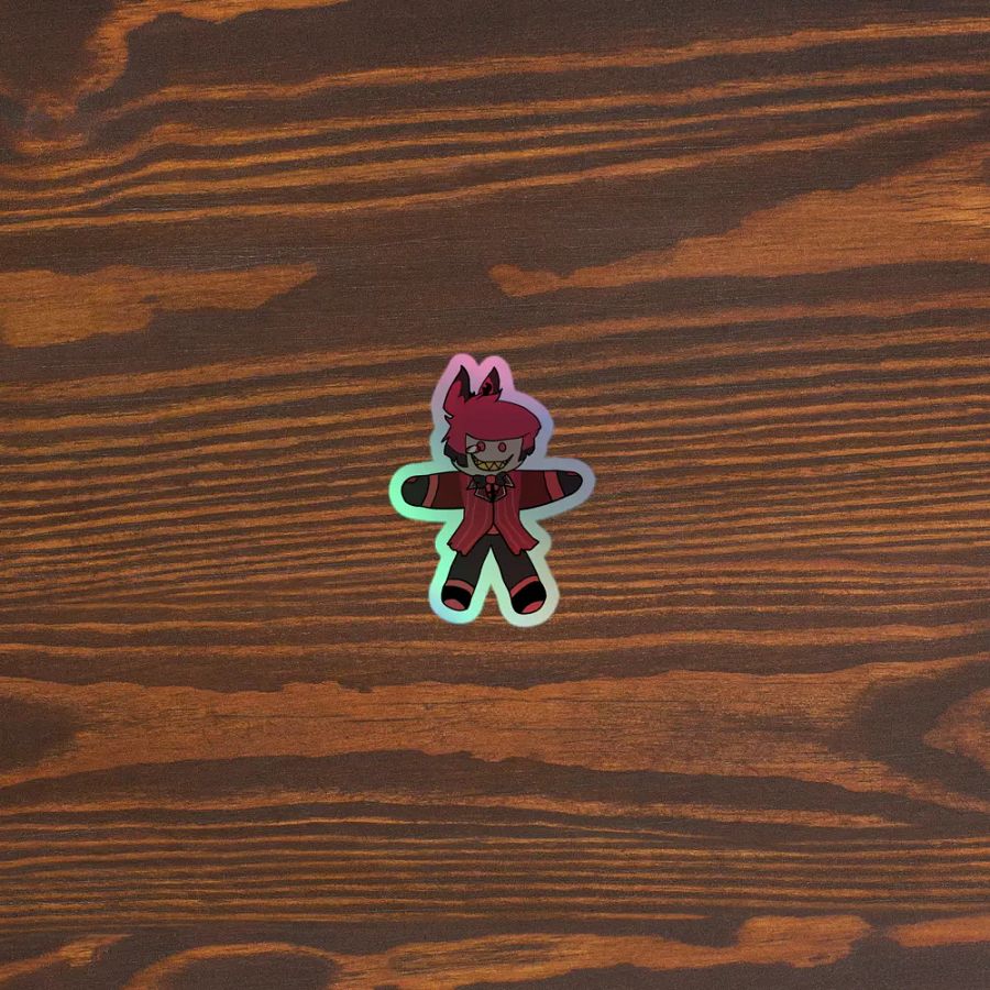 Gingerbread Alastor Holo Sticker product image (3)