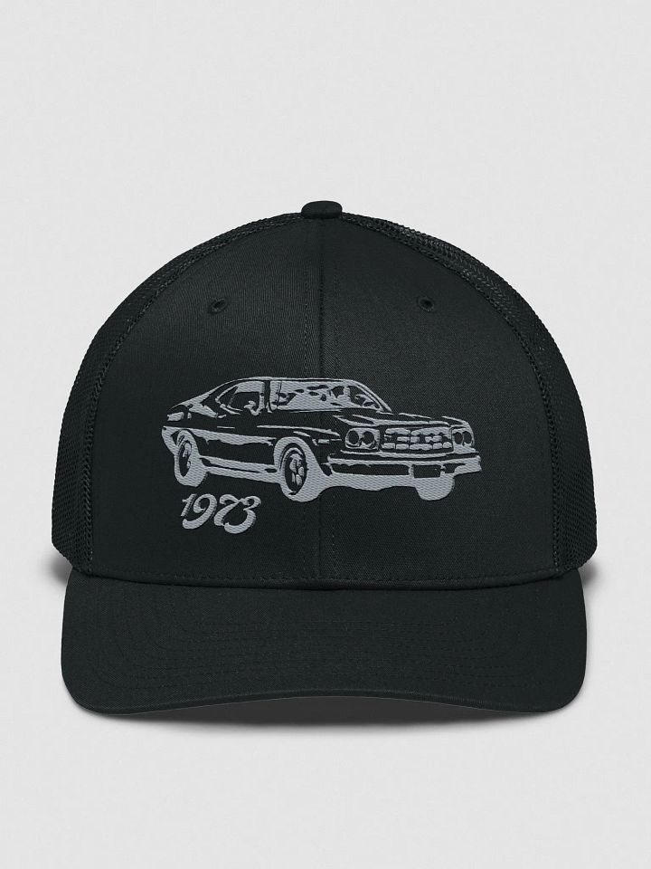 Vintage 1973 Muscle Car Embroidered Trucker Hat product image (6)