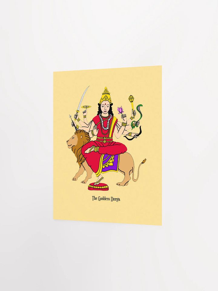 Goddess Durga 8x10 Print product image (2)