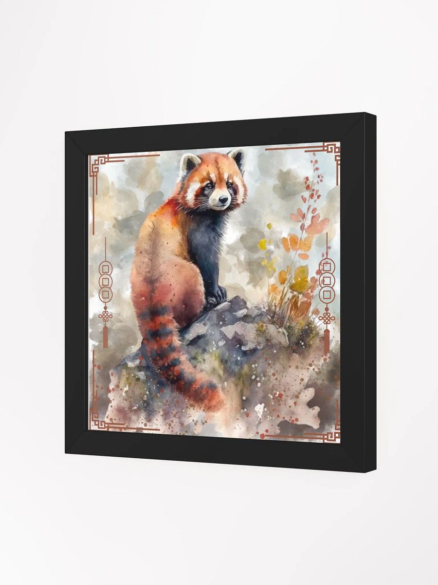 Autumnal Red Panda Watercolor Poster product image (23)